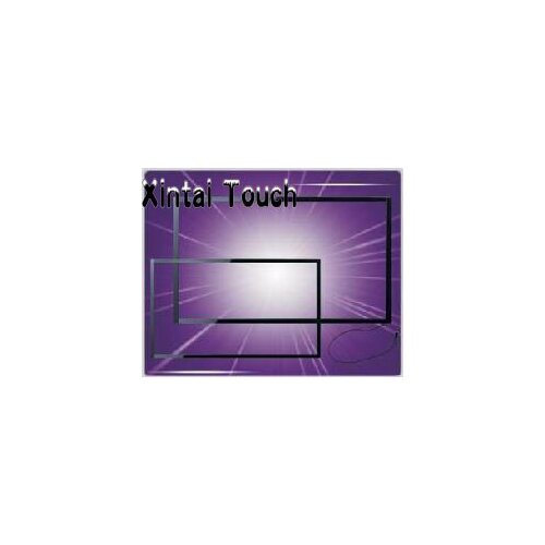 Xintai Touch Real 10 Points 40 inch Multi Touch Overlay Kit / IR Touch Screen Panel For LCD Monitor