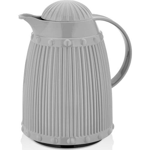 1 LT Soft Gray Baroque Thermos