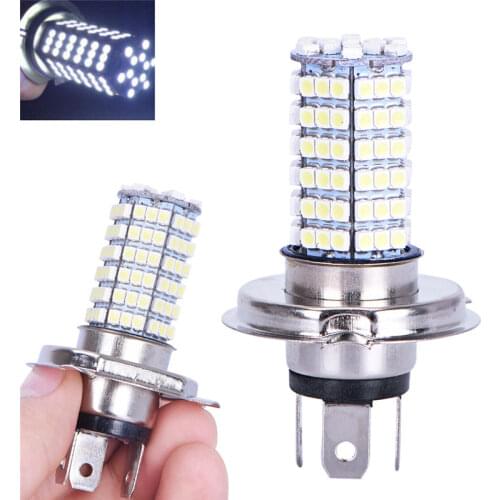 Car Light Bulb Hi/Low Beam LED Fog Headlight H4 120 SMD Headlight 9003 HB2 Lamp 6500K 9003 HB2 Lamp 6500K