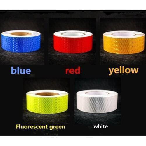 2020 Hot Car Warning Strip Reflector Sticker for vw touran opel meriva a mitsubishi pajero corsa d ford explorer hyundai i40