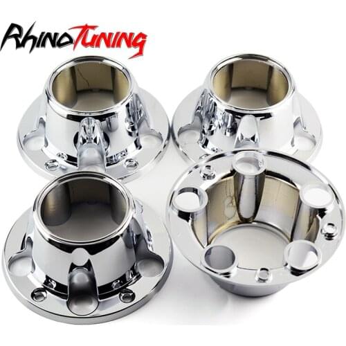 4pcs 180mm Silver Wheel Center CapxFit #560-3026 E2TA-1A096-SA 1980-1996 F150 Truck 1992-1996 Van ABS plastic Accessories