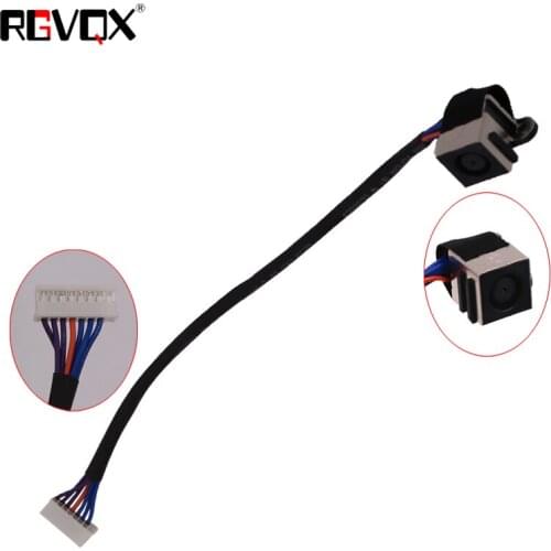 5Pcs New PJ541 DC Power Jack Cable for DELL XPS 15 L501X L502X PN:DDGM6BPB000 XFT6Y DC Connector Laptop Socket Power Replacement