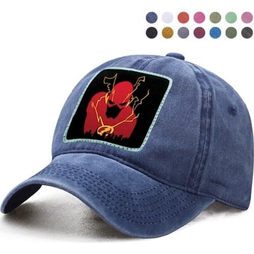 The Flash Barry Allen I Protect This City Baseball Cap Brand Visor Hat Dad Trucker Solid Snapback Casquette Low Profile Caps