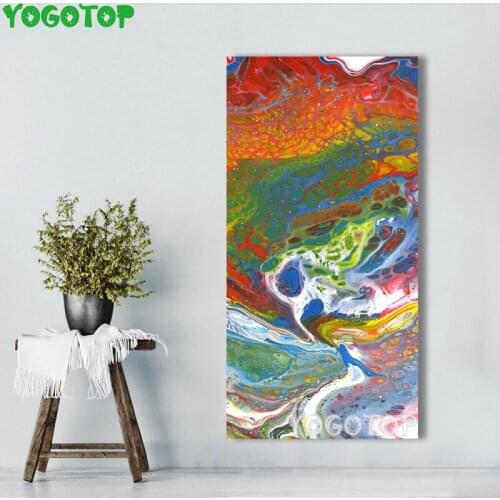 Large DIY Diamond painting Abstract Painting full 5D diamond embroidery sale mosaic rhinestone decor Rivers Mountain YY4797