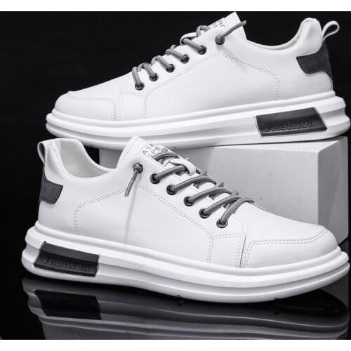 COWCOM Spring and Summer 2021 Breathable Board Shes Trend Leather Sports Casual Mens Shoes ZSY-CN-S06