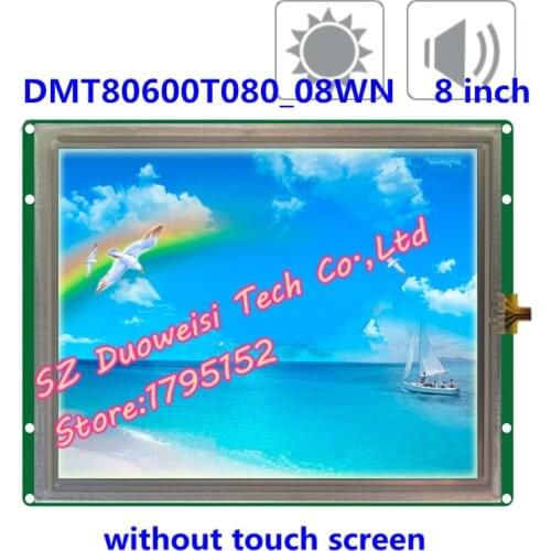 DMT80600T080_08W Highlight voice DGUS screen 8" Wide Temperature Serial non-touch voice