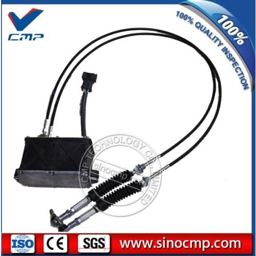 E312B 312B throttle motor 120-0002 with double cable, 6 pins for excavator AS-Governor, 6 month warranty