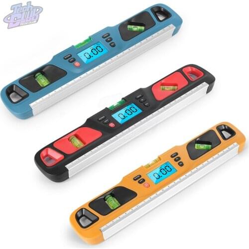 HW-200 Bubble Magnetic Suction LED Digital Level 0°/45°/90° Three Slope Measurement Automatic Calibration With Prompt Tone