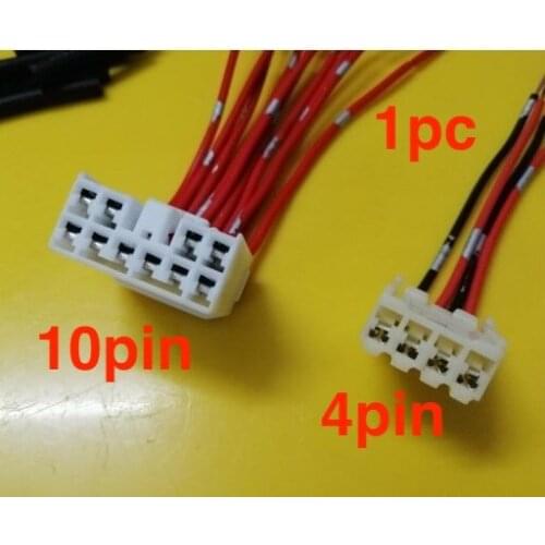 1pc 4pin 10pin for Zoyte 5008 300 X5 T26/70 2008 X7 SR9 headlight steering combination switch plug connector cable wire line