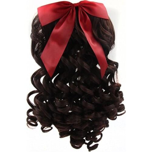 Royal Lady Headdress Princess Roll Hair Curly Hair Products Women Butterfly Hair Accessories TV Movie Play Supplies