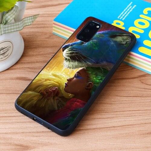 For Samsung Galaxy Care from a lion Soft TPU border Samsung Galaxy Case