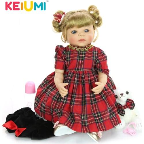 New Arrival Sweet Ethnic 22 Inch Reborn Baby Doll Full Silicone Vinyl Body Reborn Menina DIY Kids Childrens Day Gift