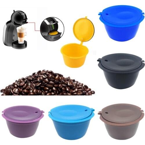 New Arrival Reusable Coffee Capsules Cup Filter for Nescafe Dolce Gusto Refillable Brewers