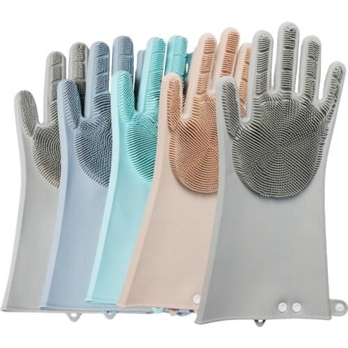 New Design Reusable Heat Resistant Silicone Dishwashing ,Household silicone kitchen tool