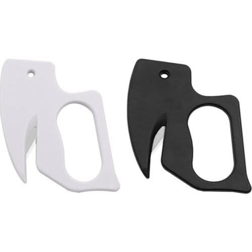 Plastic Letter Opener Knife Safety Mail Envelope Paper Cutter Blade Cutting Tool N84A