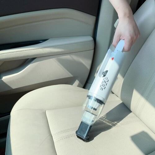 Portable Car Vacuum Cleaner High Power 5K Large Suction Wireless Charging Car Home Dual Use Auto Vacuum Cleaner