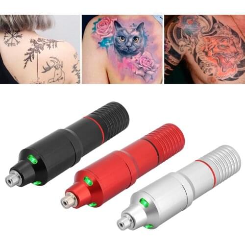 Professional Non-Slip Tattoo Machine RCA Interface Powerful Motor Liner Amp Shader Tattoos Pen LED Light Tattoos Studio Supplies
