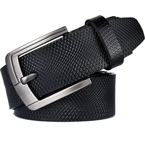 New mens genuine leather belt luxury brand belts for mens High Quality Cowhide Male Strap Hot Cummerbunds ceinture homme