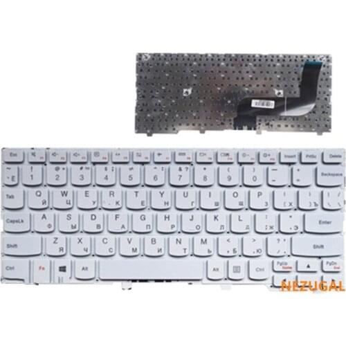 RU For Lenovo S210 S210G s210t yoga11s Flex10G S215 s215T Yoga11S-ITH Yoga11S-IFI Russian Laptop Keyboard white