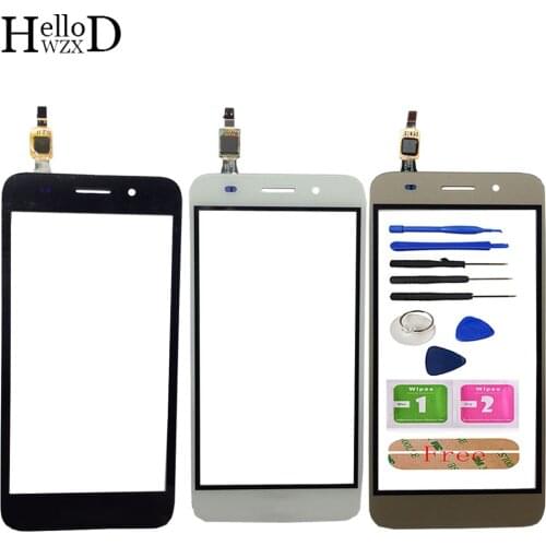 5.0'' Touch Screen Glass For Huawei Y3 2018 Touch Screen Glass Digitizer Panel Sensor Front Glass Adhesive