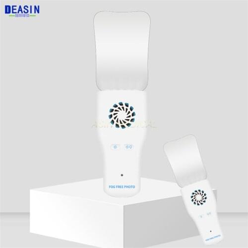 Deasin Dental Orthodontic Imaging LED Fog Free Photo Mirror Stainless Steel Refractor Cavity Obervation Reflector Tools
