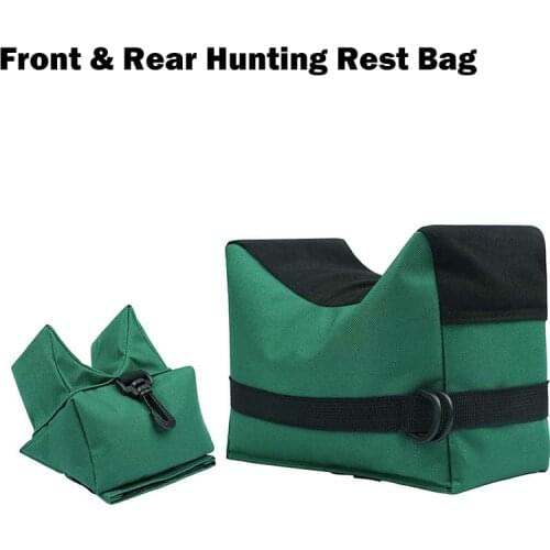 Sniper Shooting Bag Gun Front Rear Bag Target Stand Rifle Support Sandbag Bench Unfilled Outdoor Tack Driver Hunting Rifle Rest