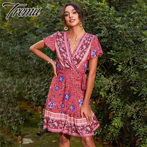 TREMU Boho Summer Dresses