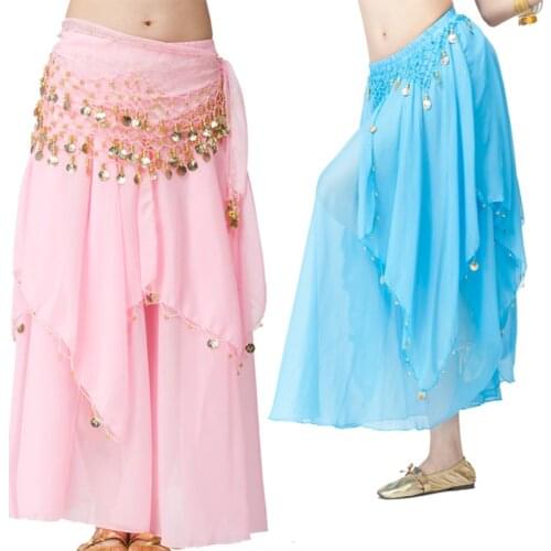 Belly Dance Skirt for Women Dance Costumes Adult Egypt Bollywood Belly Dancing Skirts Professional India Bellydance Tribal Pant