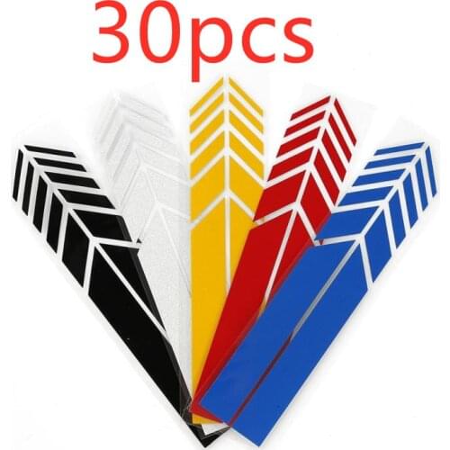 30pcs/package Car Rear View Mirror Sticker Car Sticker Non Fading Fashion Color Stripe Wholesale VIP Price Color Can Be Changed