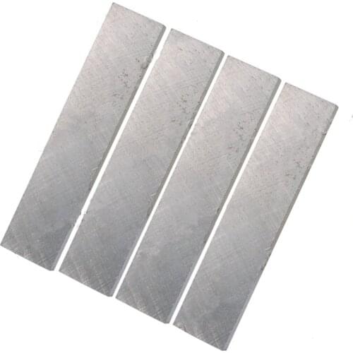 4 Pcs 60MM*12.9MM*3MM Electric Guitar Humbucker Pickup Unmagnetized Alnico 5 Bar Magnet Pickup Producing guitar Accessories
