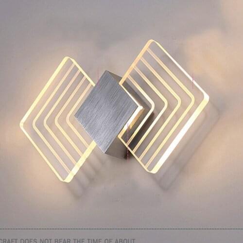 6W Butterfly Wings Style Warm White LED Wall Porch Light,Acrylic Wall Lamp Led Wall Sconce Lights Sconces Lamp with Brushed Silv