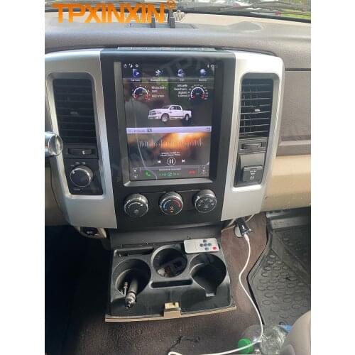 Android 9.0 Tesla Multimedia Stereo For Dodge RAM 1500 2500 2008 2009 2010 2011 2012 2013-2019 Navi Video Audio Radio Head Unit