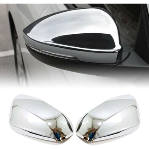 For Toyota RAV4 2019-2020 ABS Chrome Side Rearview Mirror Protector Decoration Cover Trim 2pcs Car Accessory Car-Styling