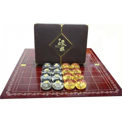 Lucency Crystal Portable Chess Large Adult Folded Wooden Board Luxury Gift Chess Set Creativity Brettspiel Family Games EK50QL