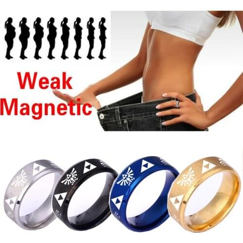 6-13 Size Fat Burning Magnetic Weight Lose Ring Slimming Products Medical Anti Cellulite Fitness Reduce Weight Ring Jewelry