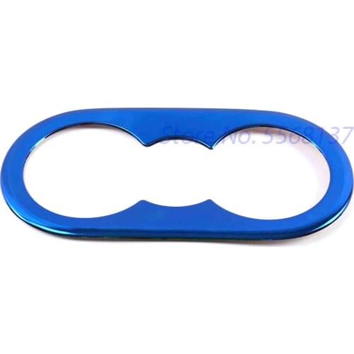 For VW Volkswagen Golf 8 MK8 2020 2021 Rear Seat Water Cup Holder Frame Covers Trim Sticker Inner Accessories