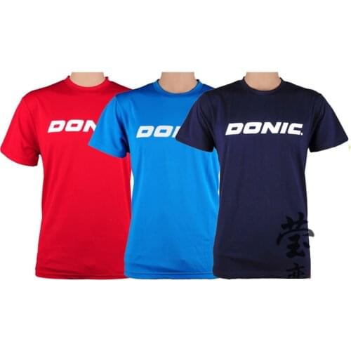 Donic table tennis t-shirt unisex for table tennis racket ping pong game
