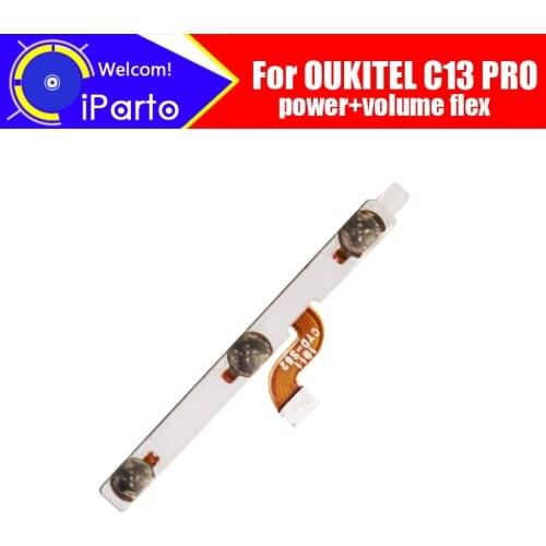 OUKITEL C13 PRO Side Button Flex Cable 100% Original Power + Volume Button FPC Wire Flex Cable repair accessories for C13 PRO