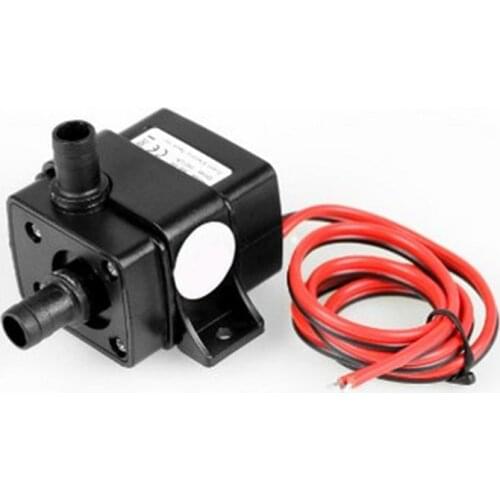 Black DC 12V 240L/H Ultra Quiet Brushless Motor Submersible Pool Water Pumps Solar High Quality Submersible Water Pump Hot Sales