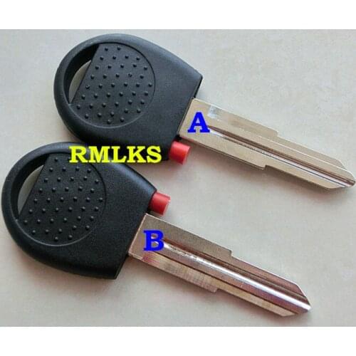 RMLKS 5pcs/lot High quality replacement transponder key shell Uncut blade Fit For Aveo Transponder key blank