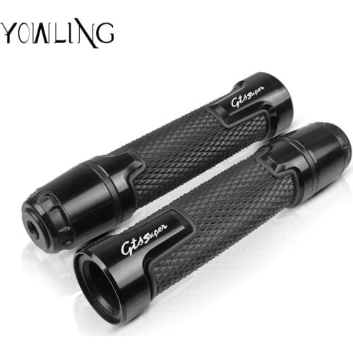 7/8" Motorcycle handle grip FOR Piaggio GTS Super 300 Scooter VESPA GTS GTV Sprint 125 150 250 300 300ie Super handlebar grips