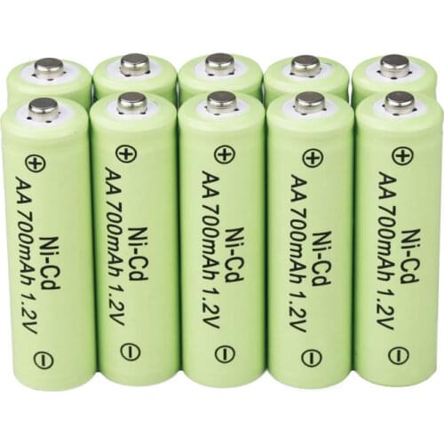 AA Rechargeable Batteries NiCd 700mAh 1.2v Garden Solar Ni-Cd Light LED EAS