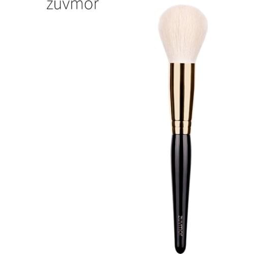 Shoushoulang Professional Handmade Make Up Brush ZUVMOR 4# Round Blush Highlighter Brush Soft Saibikoho Goat Hair Makeup Brushes