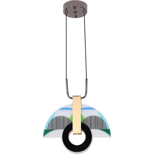 Nordic Hanging pattern Pendant Lights Bedroom Restaurant Luminaria Home Decoration Pendant Lamp New Creative Lighting Luminaire