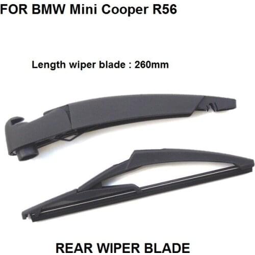 Rear Wiper Window Wiper Blade For BMW Mini Cooper R56 Hatchback Rear Wiper Arm & Blade 2006-2013 New Set