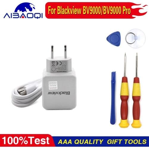 USB Adapter Charger EU Plug Travel Switching Power Supply+Usb Cable Data Line For Blackview BV9000 BV9600 Pro BV8000 Free Tools