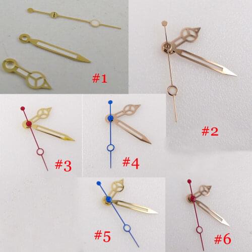 Gold/Rose Gold Coated Automatic Watch Hand Set fit NH35 ANH36A MIYOTA 8215 821A MINGZHU 2813