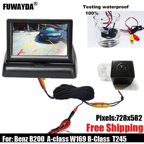 Car camera!! SONY CCD Special CAR REAR VIEW REVERSE Backup Parking CAMERA FOR Mercedes-Benz B200 A-class W169 B-Class T245