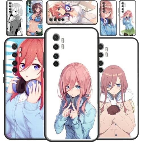 Miku Nakano Quintessential Quintuplets Case For POCO M3 Pro F3 POCO X3 Pro Cover For Xiaomi Mi 11 Ultra 9T 10T Pro Note 10 Lite