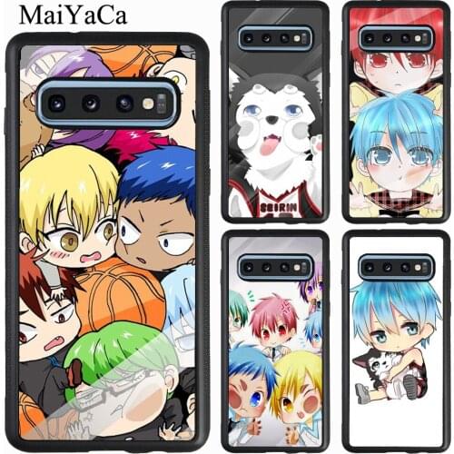 Cute Kuroko no Basket Chibi Case For Samsung Galaxy Note 20 Ultra S20 S9 S10 Plus A51 A71 A31 A50 A70 M21 M31 A21S A20e